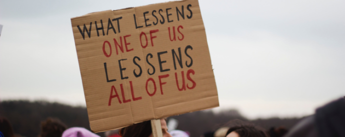 protests placard